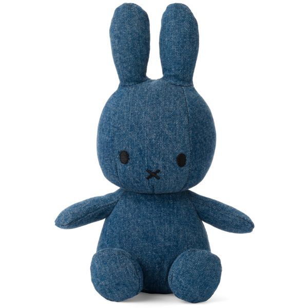 MIFFY & FRIENDS Miffy Sitting Mid Wash Denim (23cm)