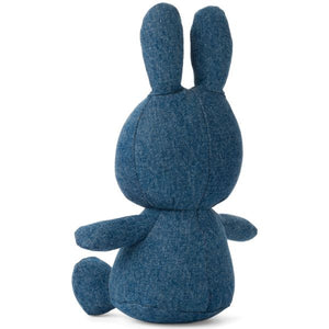 MIFFY & FRIENDS Miffy Sitting Mid Wash Denim (23cm)