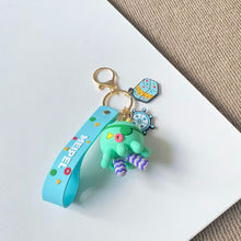 Load image into Gallery viewer, Monster Letter Keychain - Octopus
