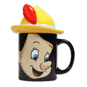 Disney Shaped Mug With Lid: Pinocchio