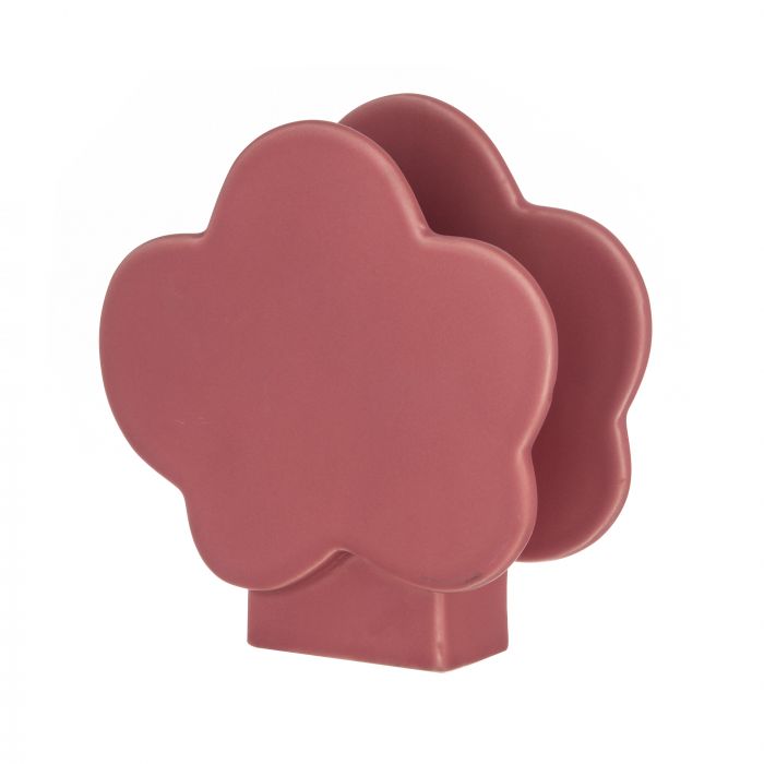 EMPORIUM FLOWER BURST VASE RED 18X7X18CM
