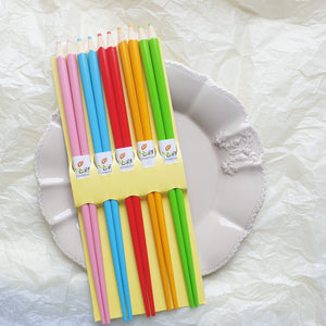 Color Pencil Chopsticks- Rainbow color