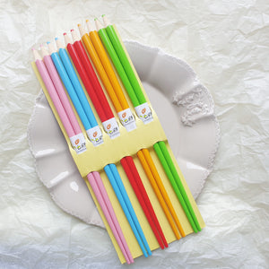 Color Pencil Chopsticks- Rainbow color