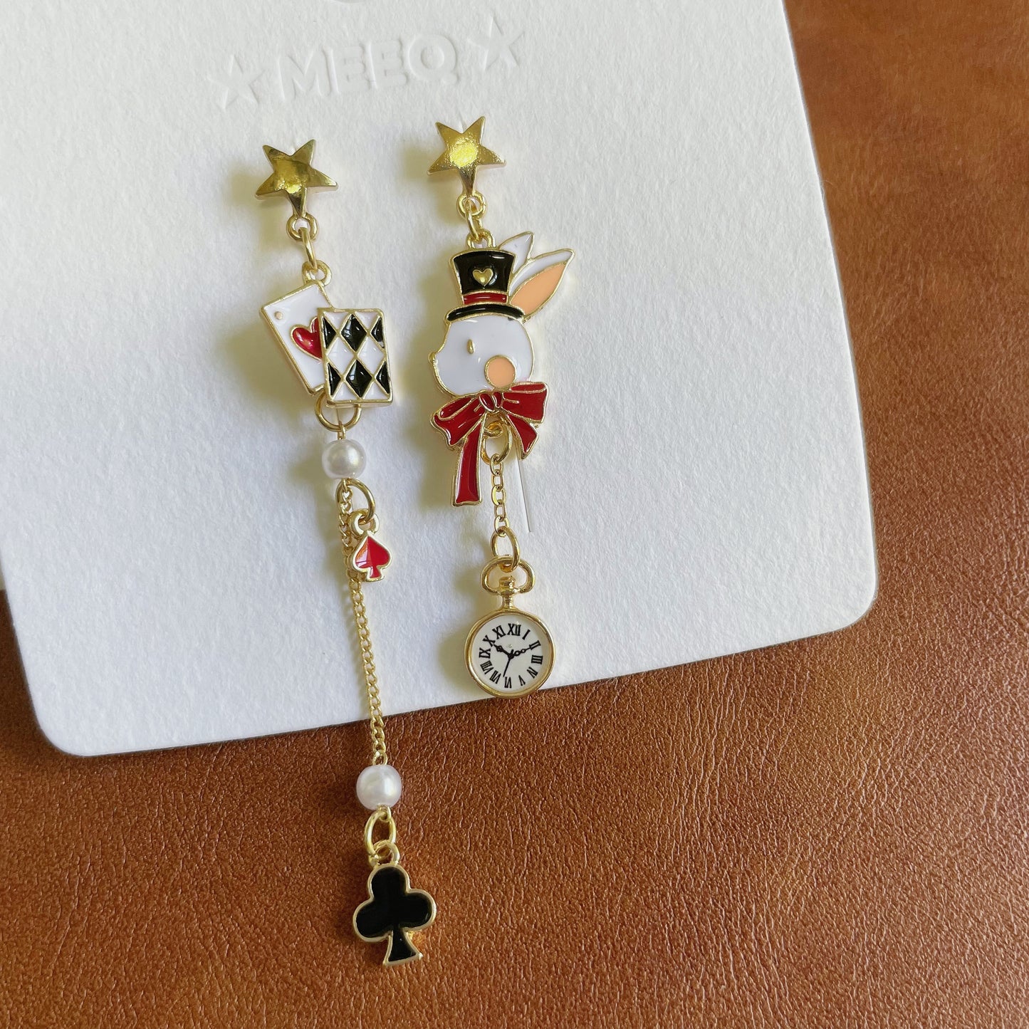 Luninana Earrings - Poker Bunny Earrings YBY050