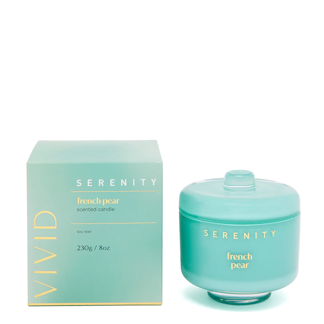SERENITY VIVID - French Pear Candle 230g