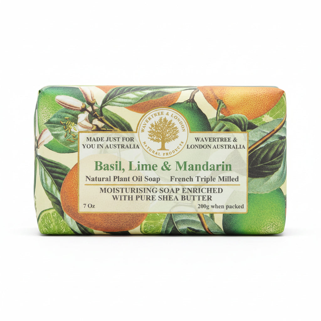 Wavertree & London Soap Basil lime & Mandarin