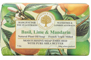 Wavertree & London Soap Basil lime & Mandarin