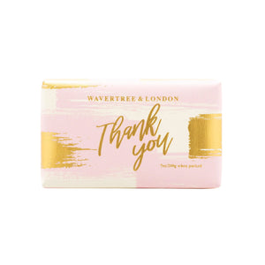 Wavertree & London Soap Thank You Pink - Beach Fragrance Soap Bar 200g