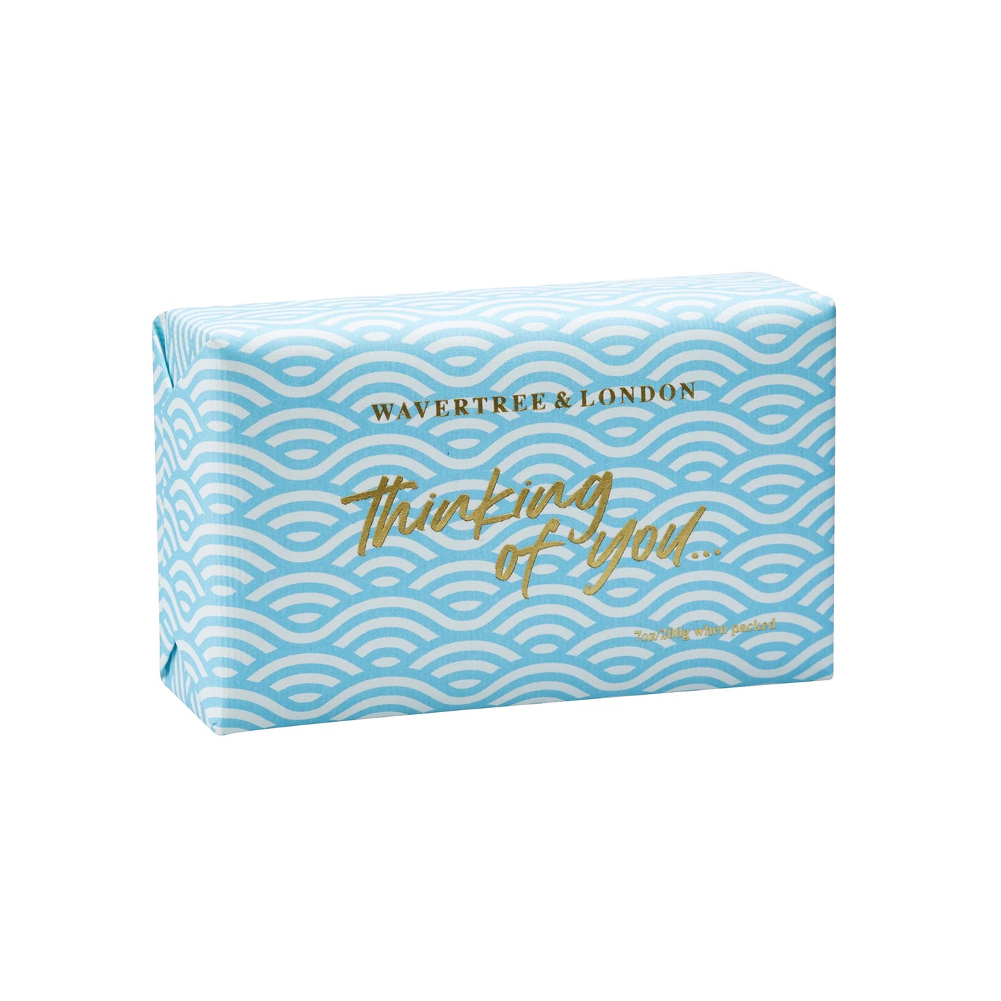 Wavertree & London Soap Thinking of You - Blue - Flower Market Fragrance Soap Bar 200g